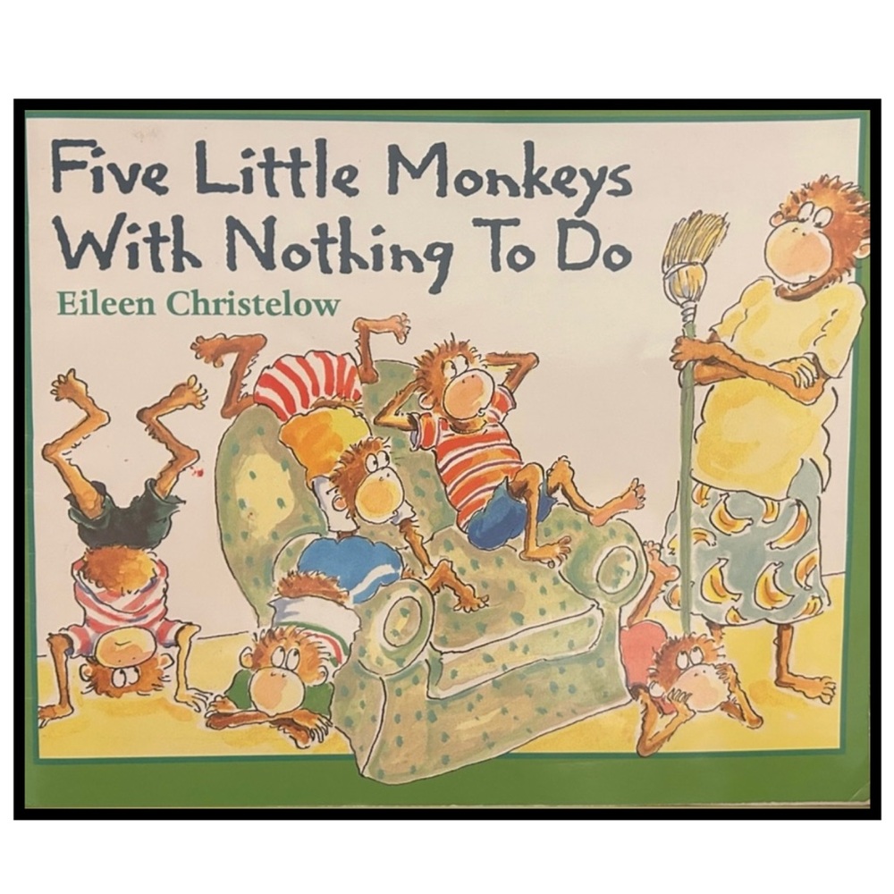 BUNDLE & SAVE🎉 Five Little Monkeys With Nothing To Do Book